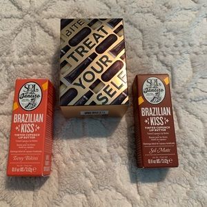 Sol de Janeiro and Bite Beauty moisture lip set